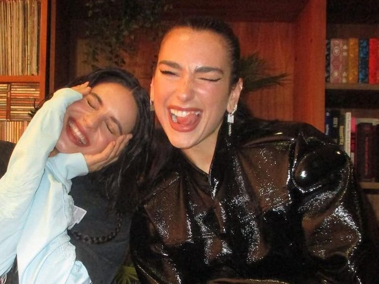 ¿Inminente colaboración? Dua Lipa y Rosalía encienden las redes con fotografía juntas