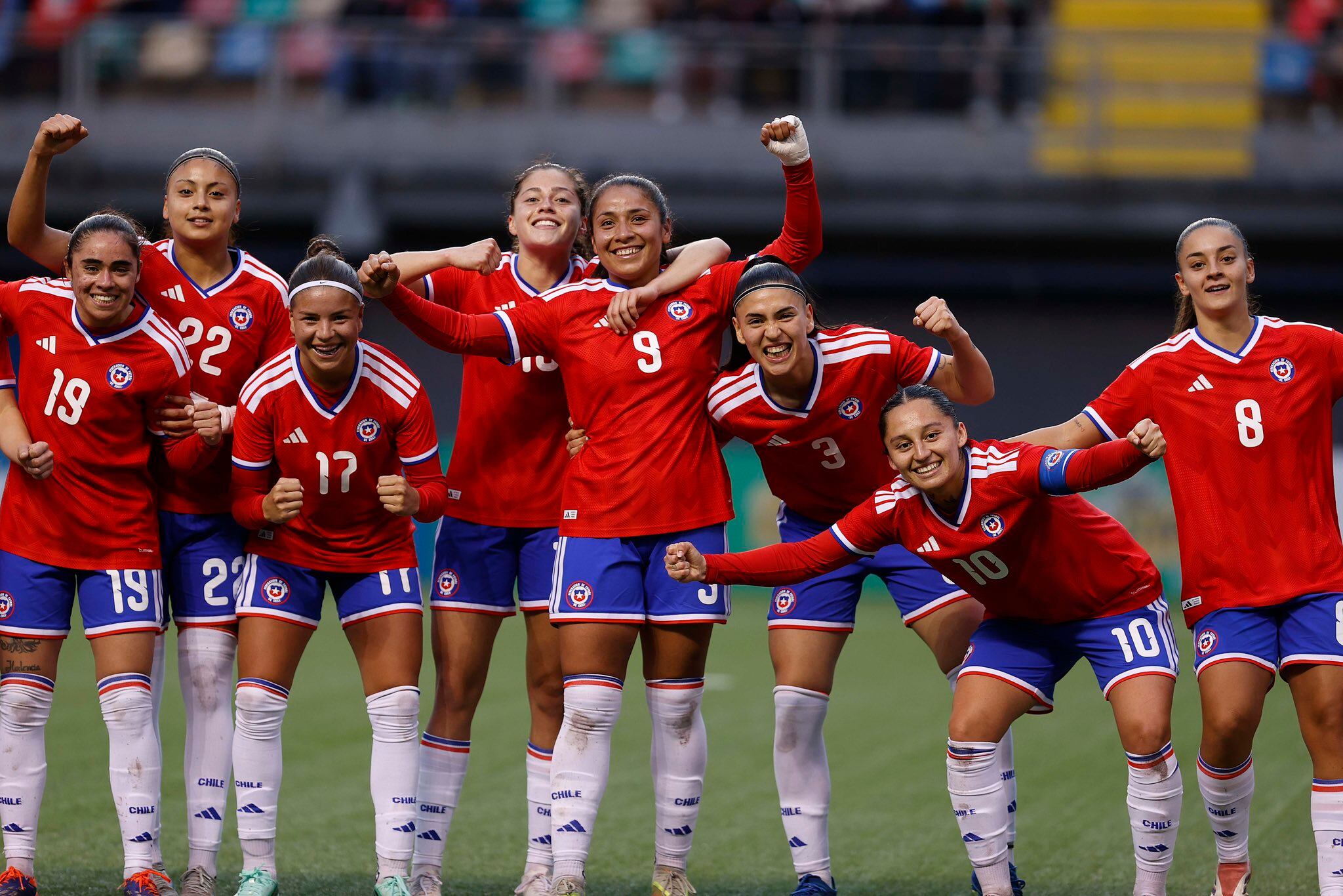 Chile goleó a Bolivia en un amistoso femenino internacional