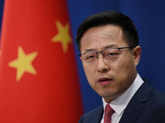 El vocero del ministerio de relaciones exteriores de China Zhao Lijian