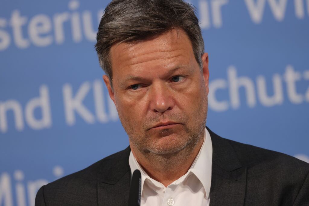 El ministro de economía alemán Robert Habeck