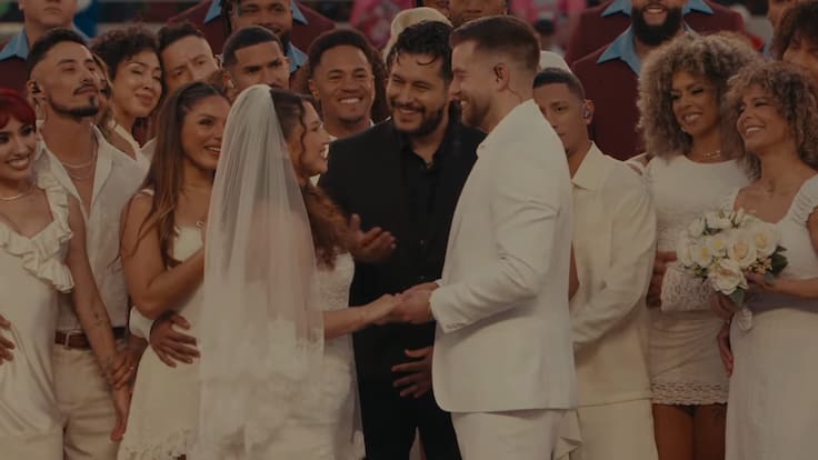 Revelan detalles íntimos de la boda celebrada en el show de Bad Bunny en el Super Bowl