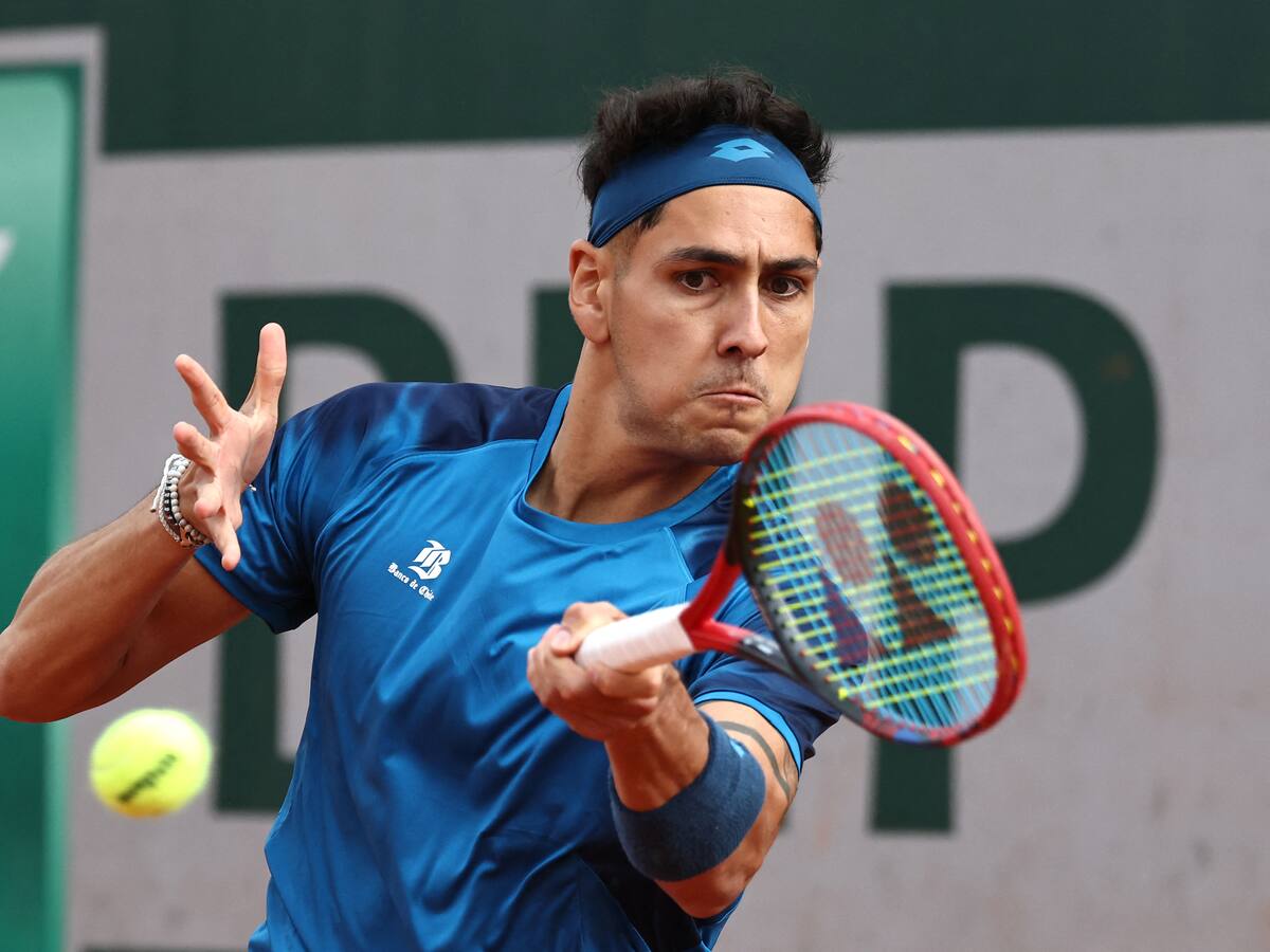 Debut y despedida: Alejandro Tabilo cayó en la primera ronda de Roland Garros
