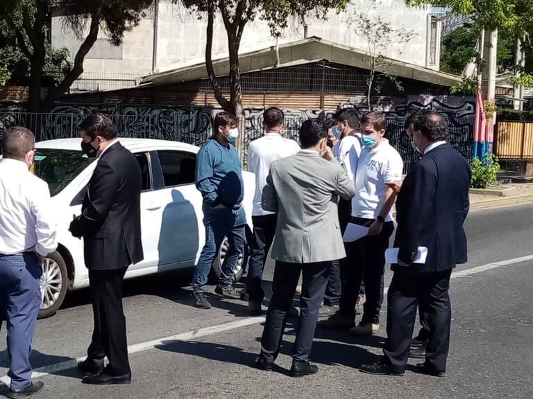 Reconstitución de escena del crimen de Itan en Maipú