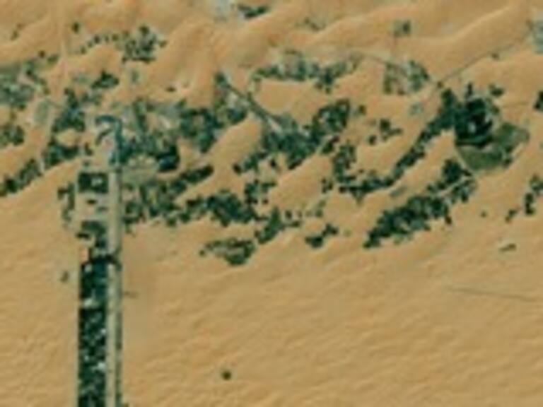 El alfabeto sobre la Tierra: las imágenes de los satélites de la NASA