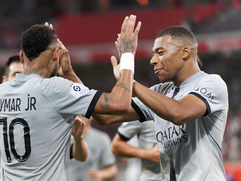 Hubo «reconciliación»: PSG apabulló al Lille con brillante actuación de Mbappé y Neymar