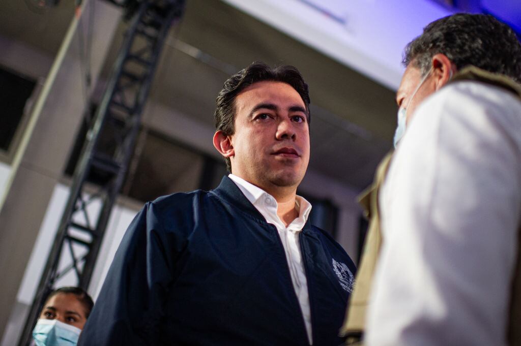 El registrador nacional colombiano Alexander Vega