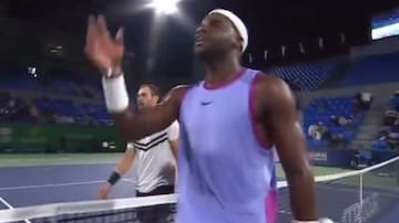 Frances Tiafoe maldijo al árbitro tras perder polémico partido en Shanghái: “¡Qué te jodan!”