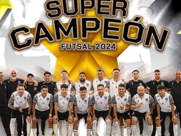 Año soñado: Colo Colo también se consagra con la Supercopa en el futsal y clasifica a la Copa Libertadores 2025 de la especialidad