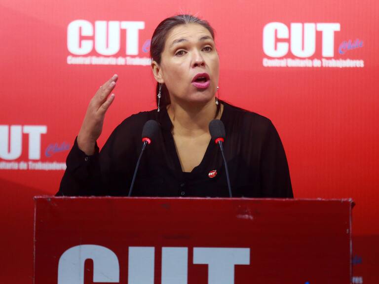 Presidenta de la CUT, Bárbara Figueroa