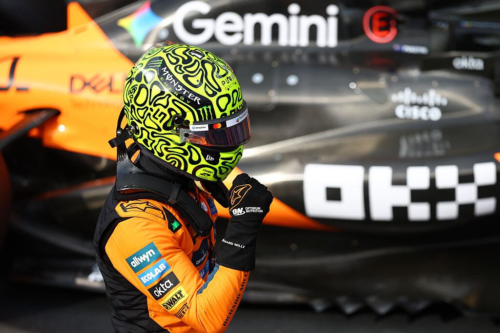 Lando Norris (McLaren) se quedó con la pole