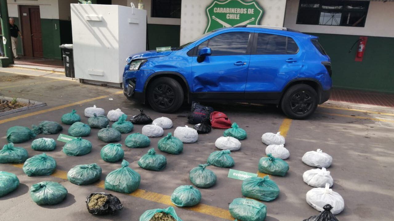 persecución policial carabineros