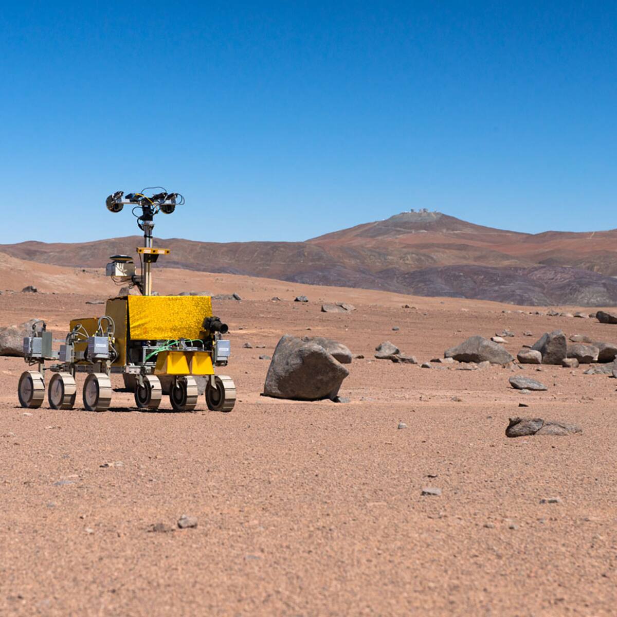 Chile destaca como escenario de pruebas para un nuevo rover rodador que explorará Marte