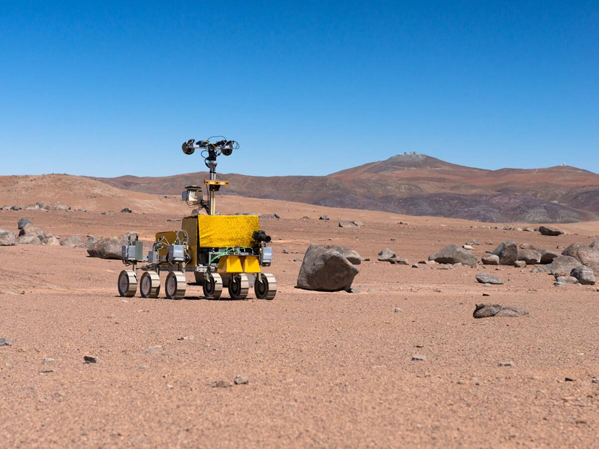 Chile destaca como escenario de pruebas para un nuevo rover rodador que explorará Marte
