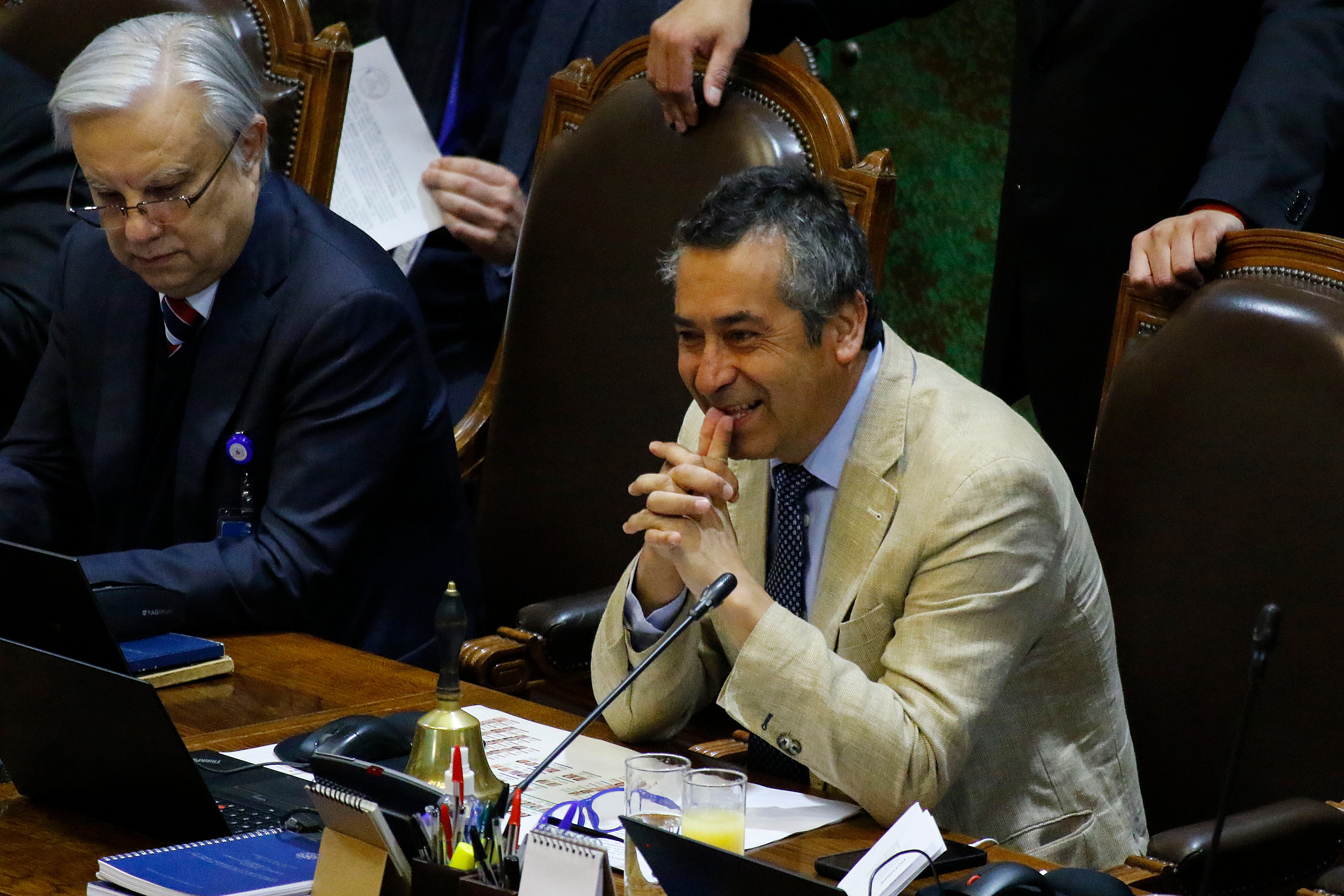 12 DE OCTUBRE DE 2022/VALPARAISOEl diputado Alexis Sepúlveda (d), durante la Sesión de la Cámara de Diputados.FOTO: LEONARDO RUBILAR CHANDIA/AGENCIAUNO