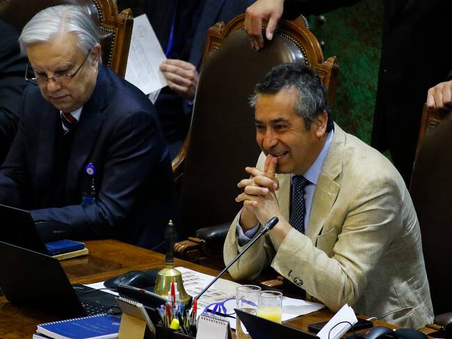 12 DE OCTUBRE DE 2022/VALPARAISO
El diputado Alexis Sepúlveda (d), durante la Sesión de la Cámara de Diputados.
FOTO: LEONARDO RUBILAR CHANDIA/AGENCIAUNO
