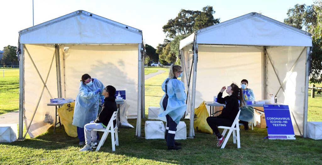 Se desarrollan testeos masivos en Australia