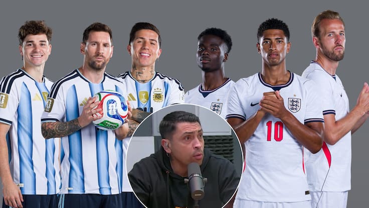 Gonzalo Jara elige a su favorito para el duelo Argentina-Inglaterra y enciende el debate