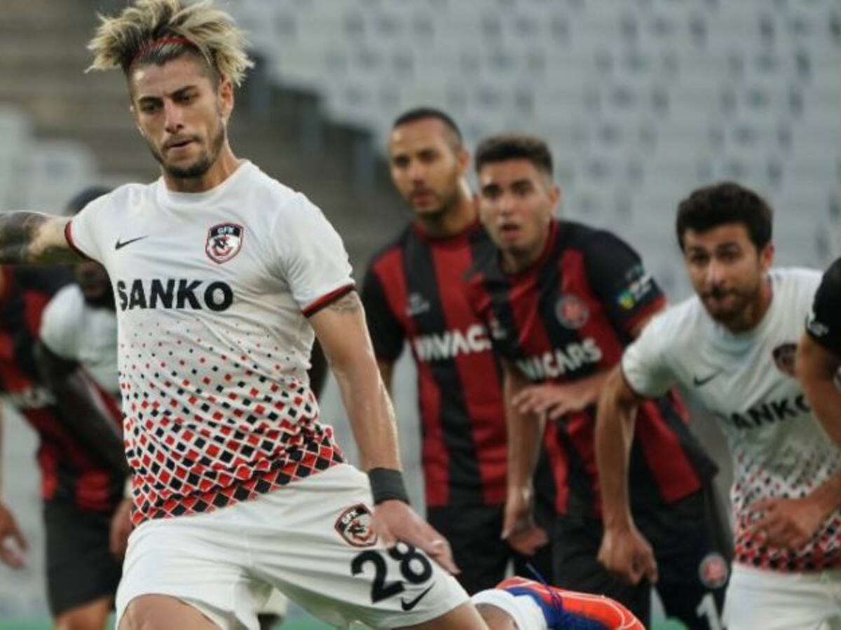 Ángelo Sagal participó en nueva derrota del Gaziantep FK en la Superliga de Turquía