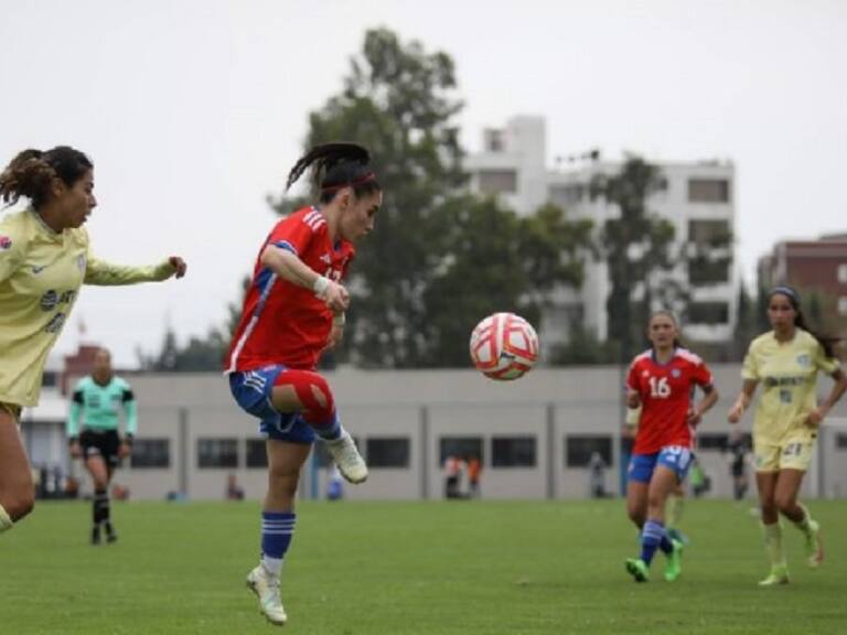 Poco que rescatar: la Roja femenina cayó ante el América de México en amistoso internacional