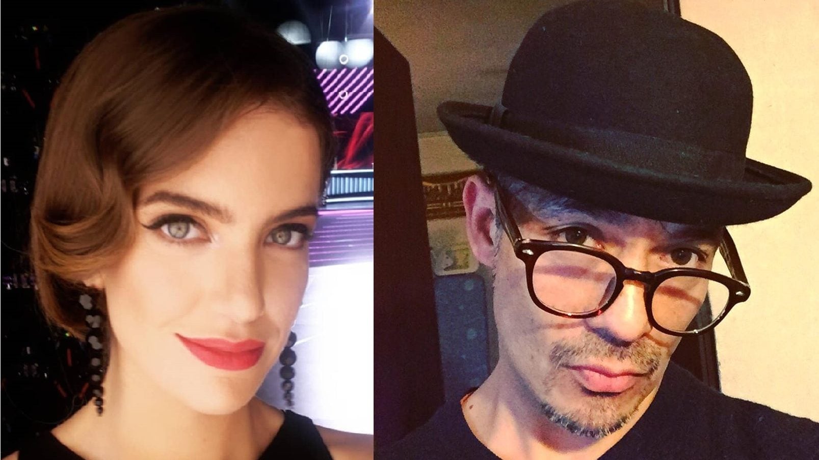 Millaray Viera y Álvaro López
