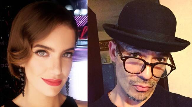 Millaray Viera y Álvaro López