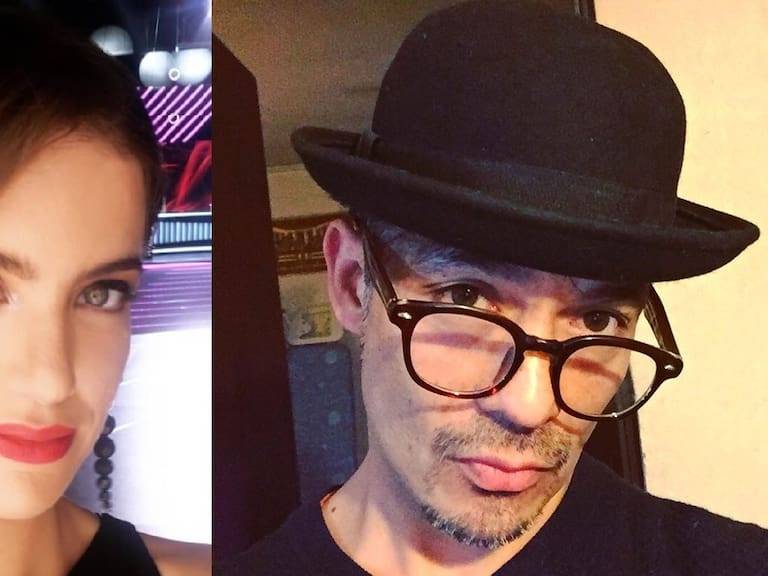 Millaray Viera y Álvaro López