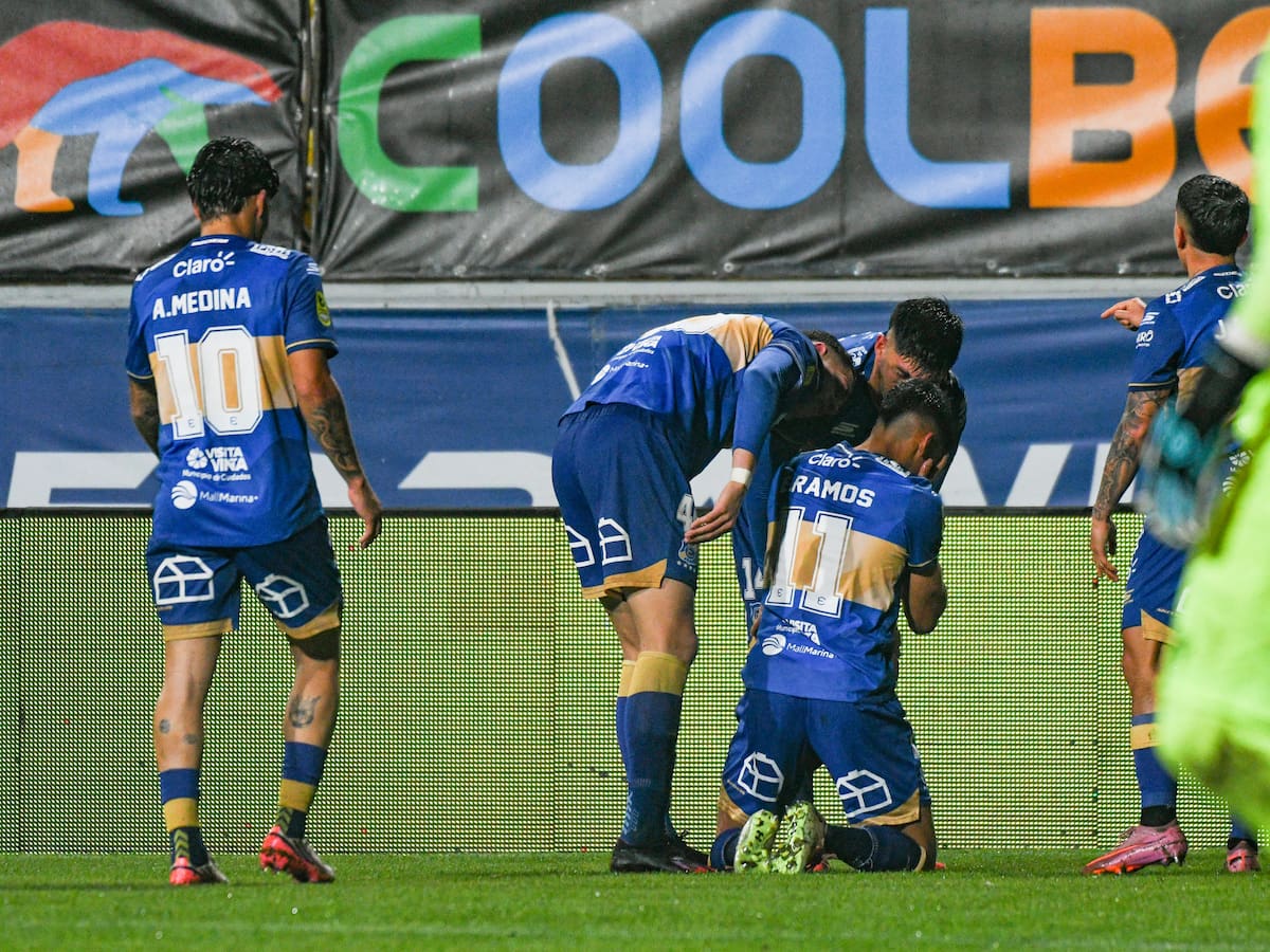 El golazo con que Everton dejó atrás la desventaja numérica ante Audax Italiano