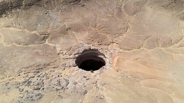 Pozo del infierno en Yemen