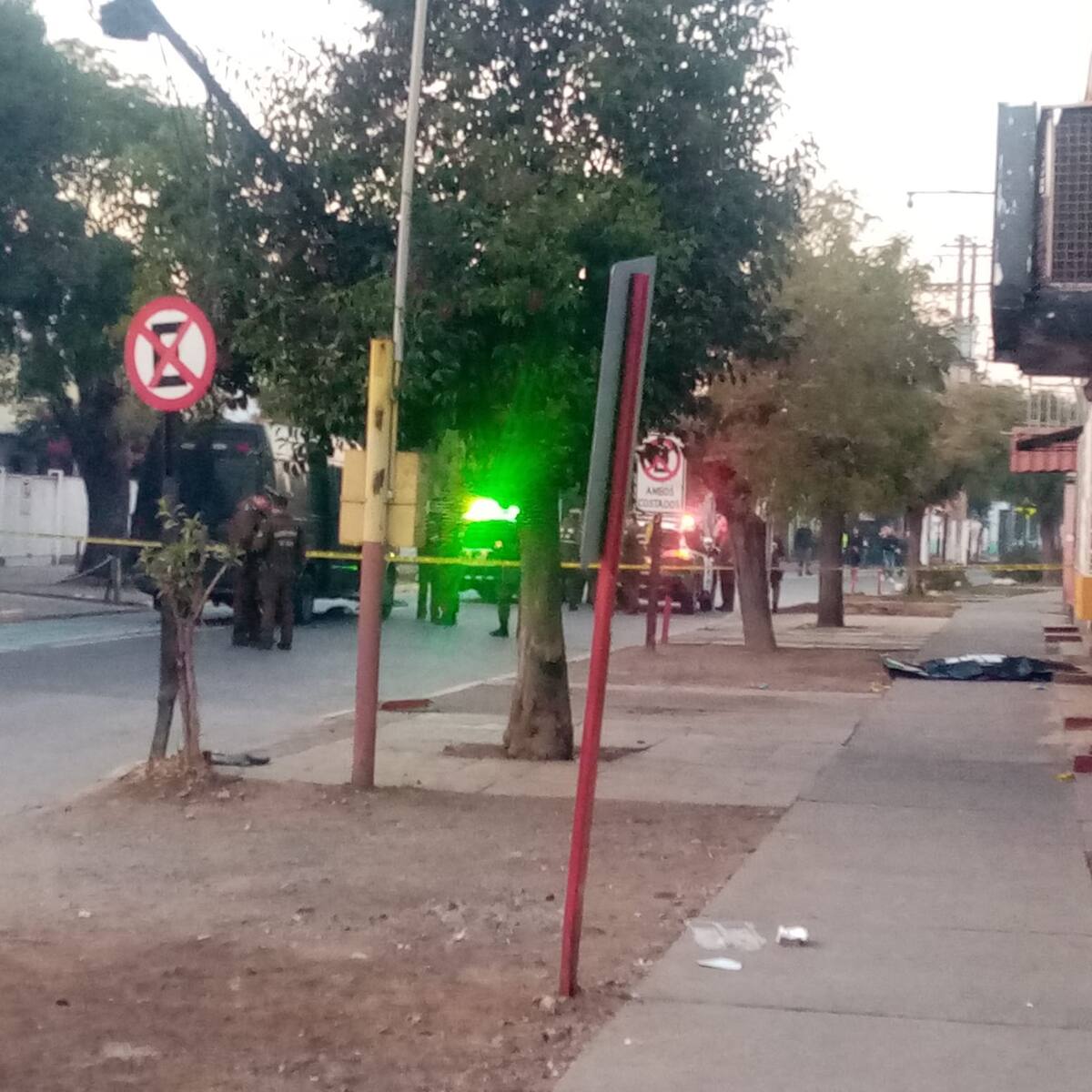 Carabinero frustra asalto registrado en la madrugada en Estación Central: uno de los ladrones murió