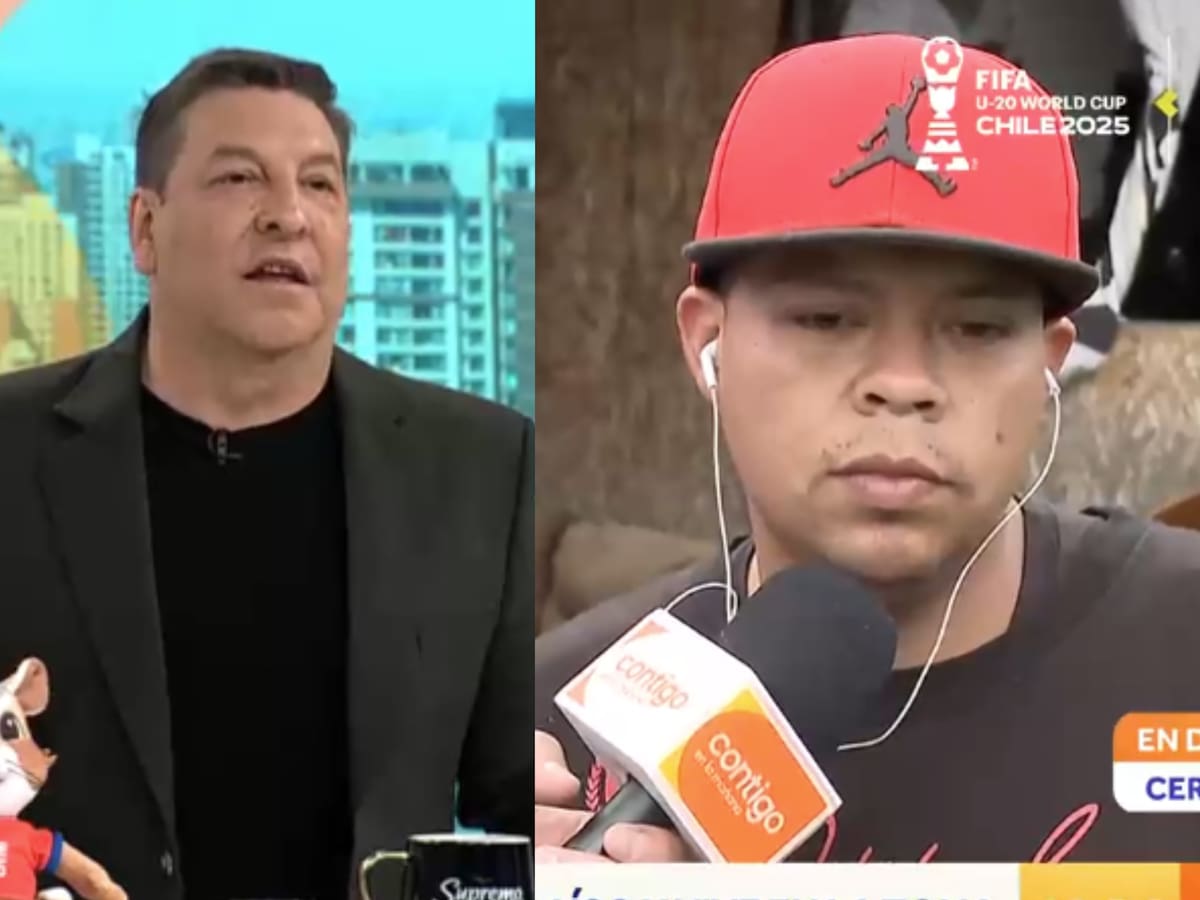 “¡Eres penca!” Animadores de CHV estallan en vivo contra hombre que construye casa y tiene barbería en toma de Cerrillos
