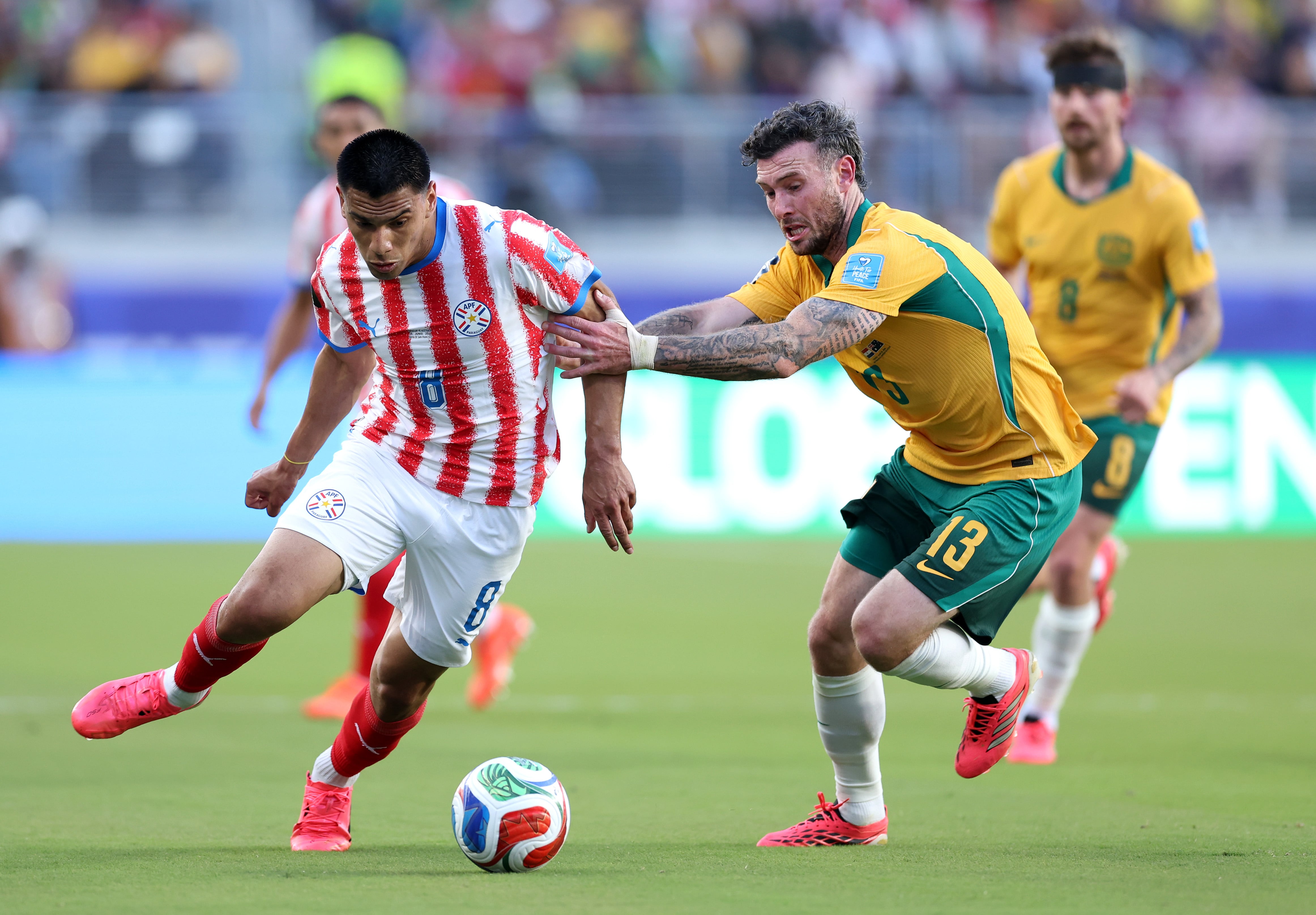 Paraguay y Australia se ven las caras por el Mundial 2026 | Getty Images