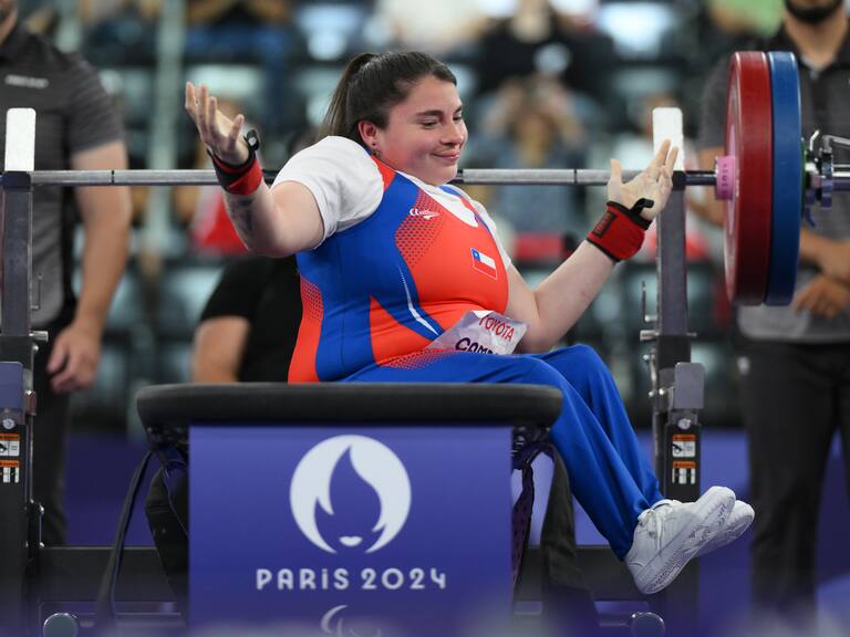 Luchó por el bronce: Camila Campos se quedó con el cuarto lugar en el para powerlifting de París 2024
