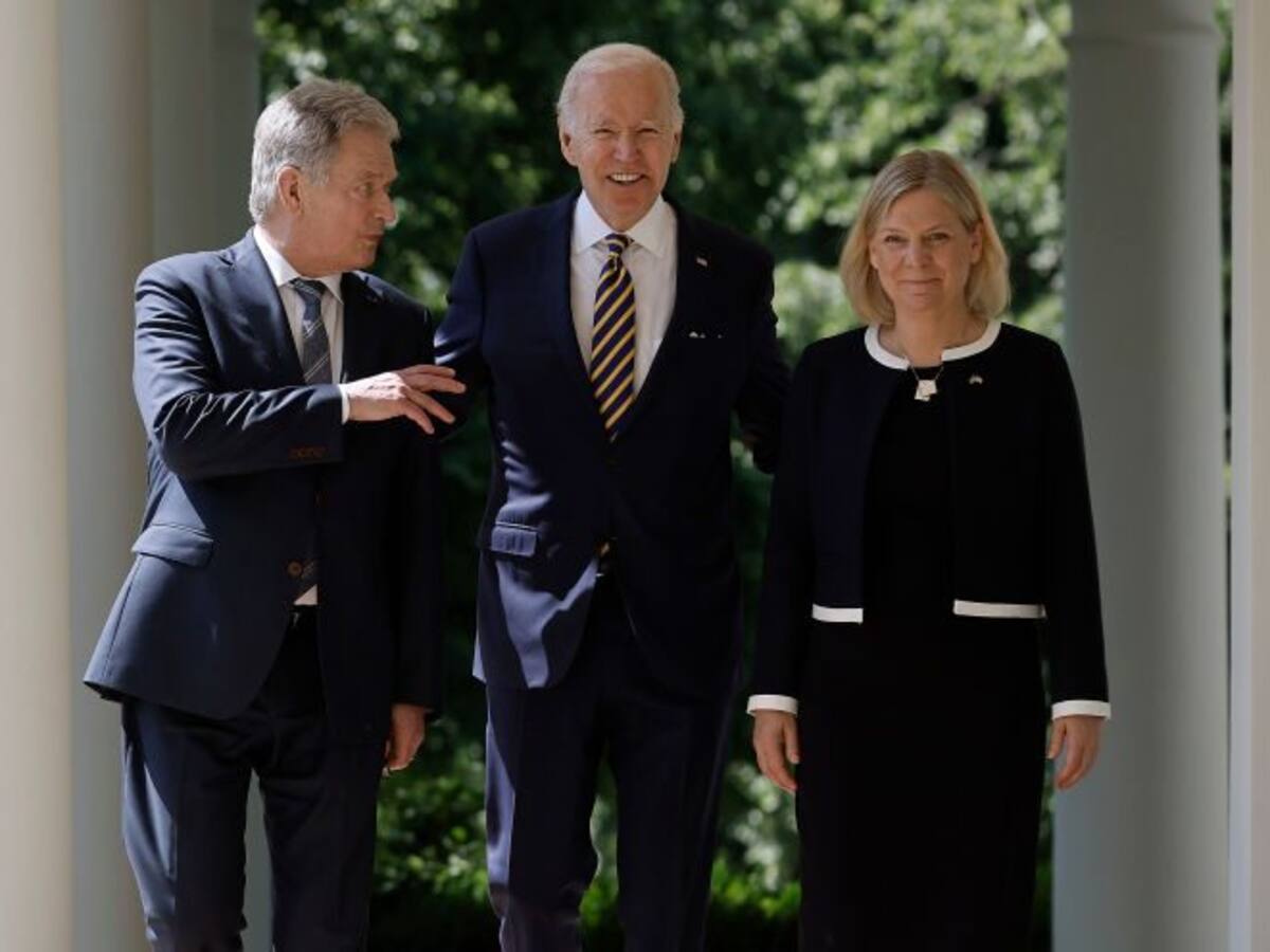 Joe Biden: «Suecia y Finlandia cumplen con los requisitos para entrar a la OTAN»