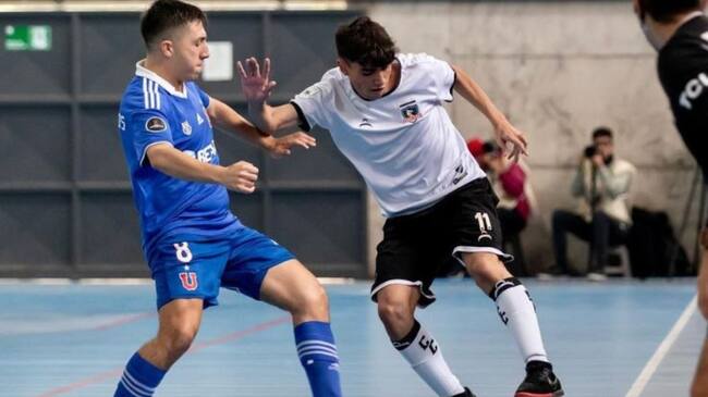 Colo Colo vence a la U de Chile en el Superclásico del futsal