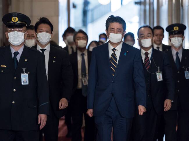 El primer ministro japonés Shinzo Abe