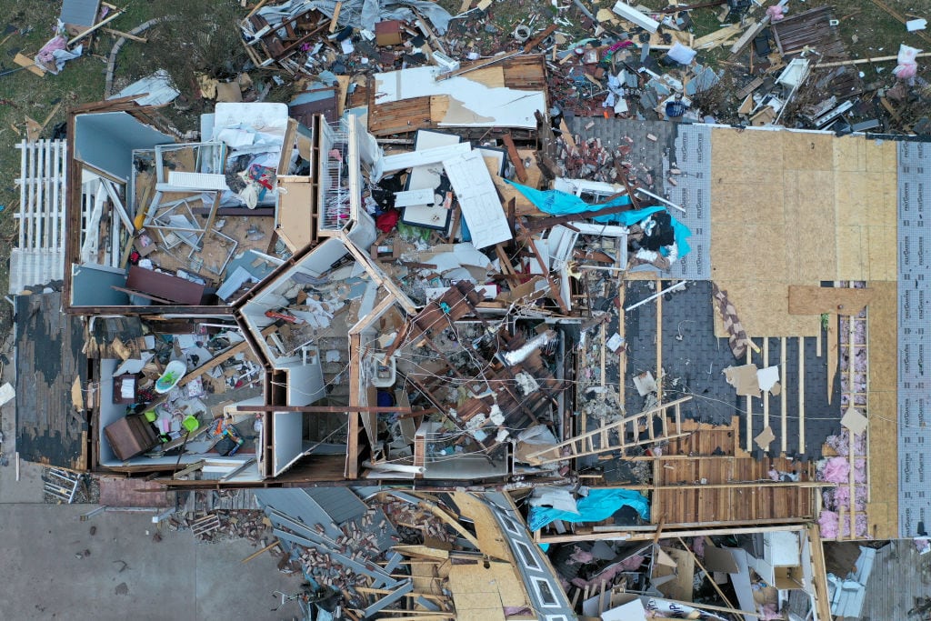 Ola de tornados en Estados Unidos: al menos 80 personas han muerto en Kentucky | Getty Images