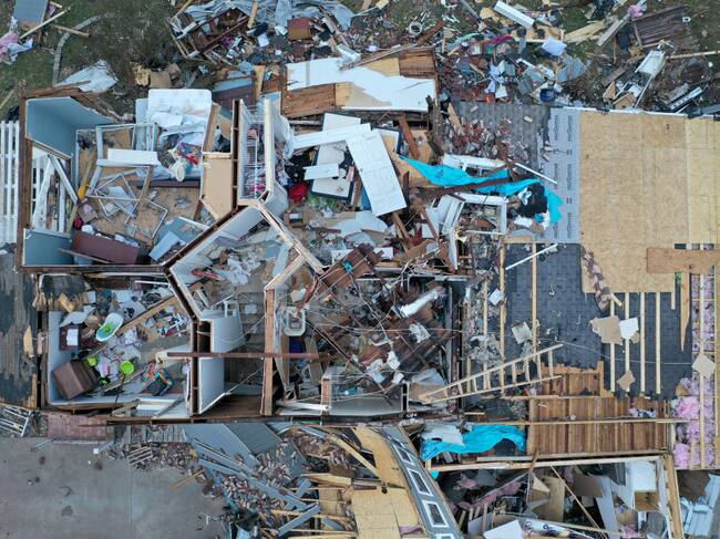 Ola de tornados en Estados Unidos: al menos 80 personas han muerto en Kentucky | Getty Images