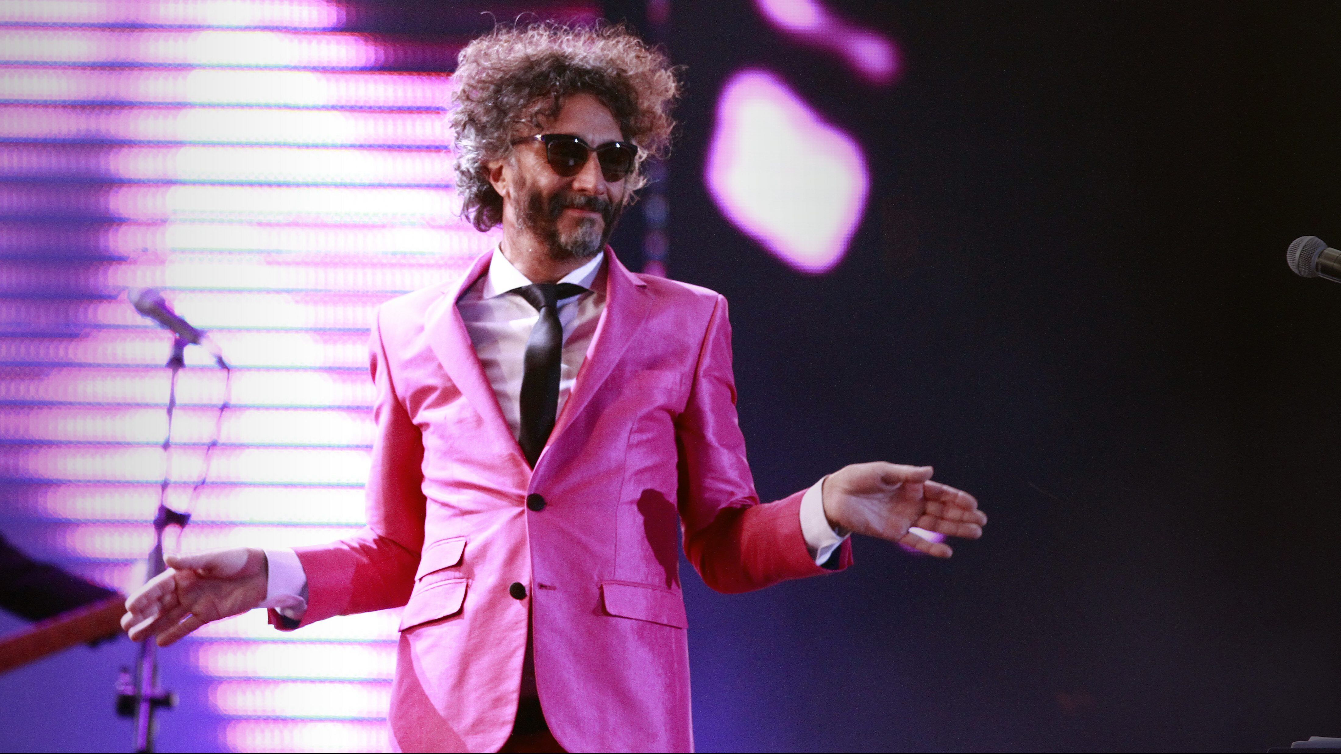 24 de Febrero de 2014/VIÑA DEL MAR Fito Paez se presenta en la Quinta Vergara durante la segunda noche de la 55 versión del Festival de la Canción de Viña del Mar 2014
FOTO: DAVID CORTES SEREY/AGENCIAUNO