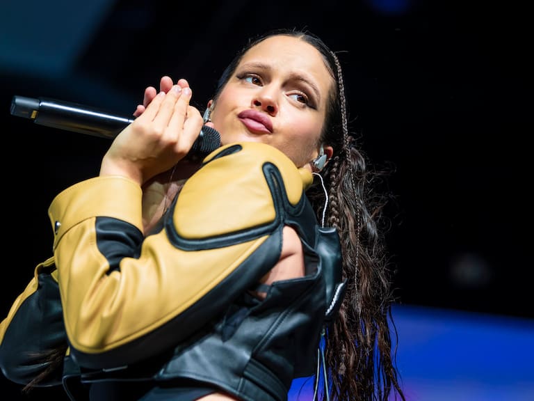 «A de Apruebo»: Fanáticos de Rosalía cumplieron con el llamado a gritar por esta opción en su concierto