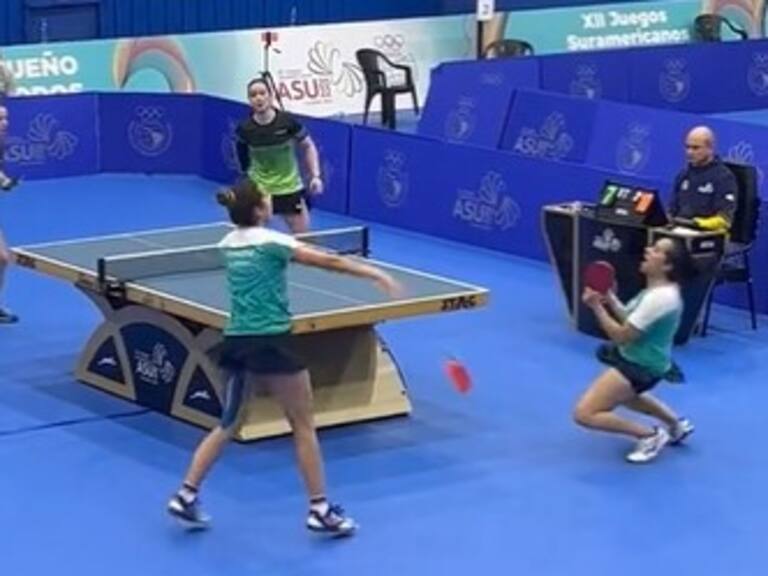 Siguen las alegrías: dobles femenino de tenis mesa le dio el oro 26 a la delegación chilena en los Odesur