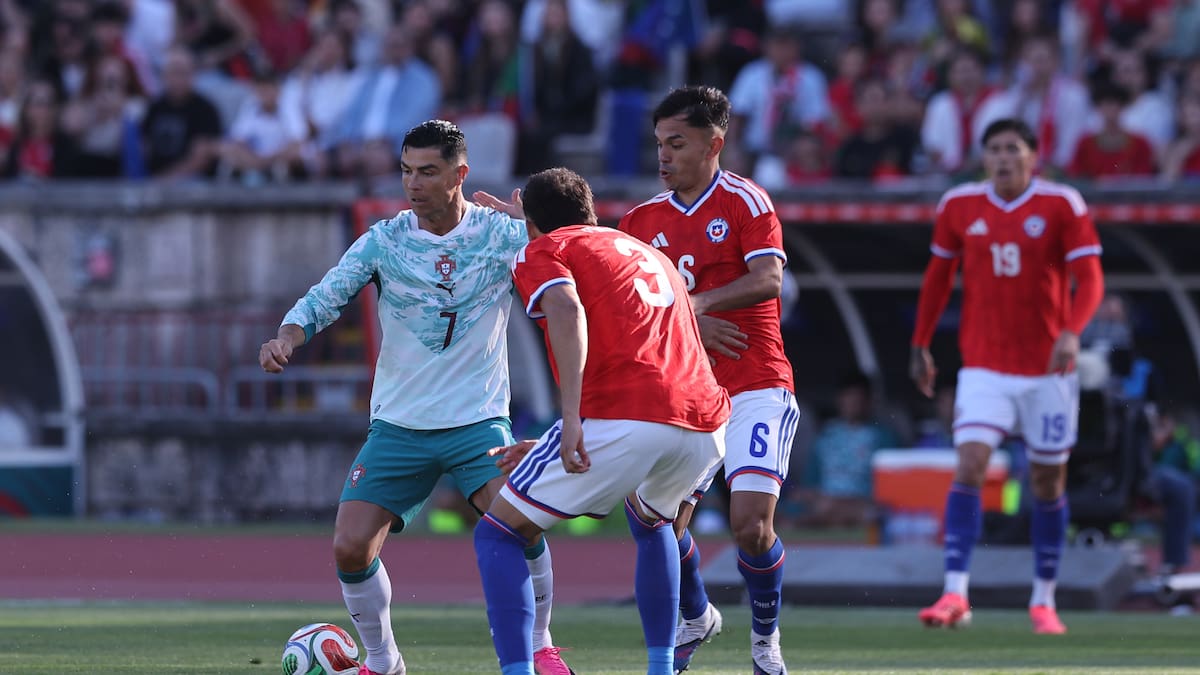 Portugal se quedó con el amistoso ante Chile en Oeiras