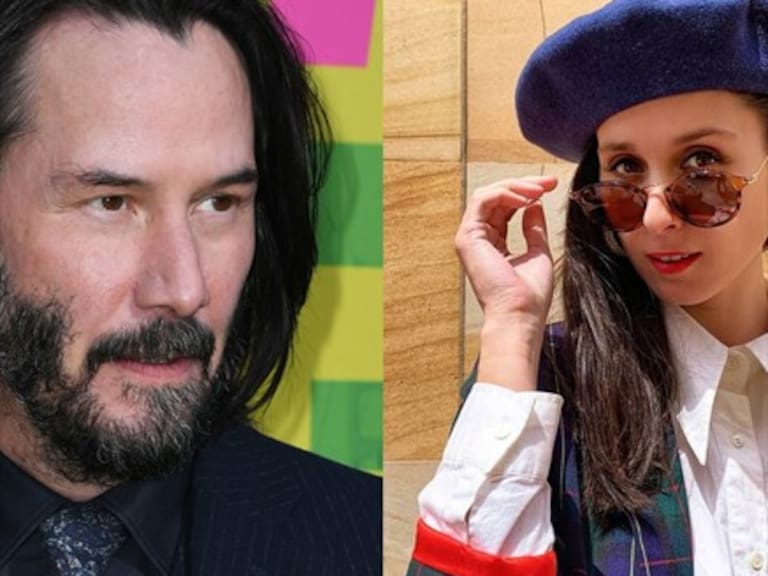 La reacción de Francisca Valenzuela al ver que fue nombrada por Keanu Reeves en película
