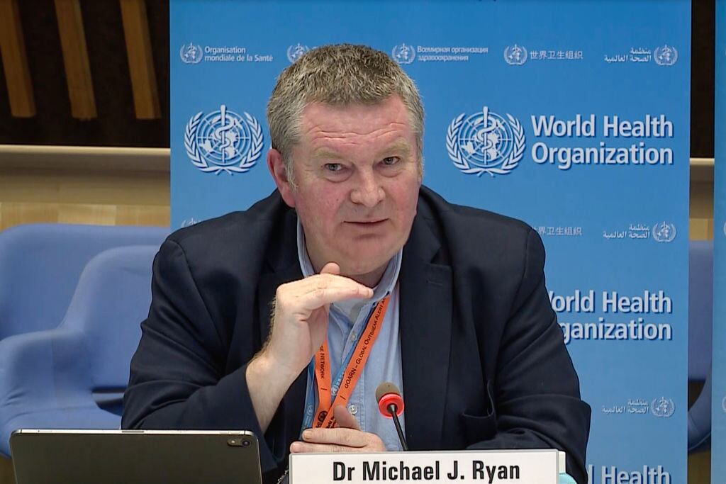 El epidemiólogo Michael Ryan