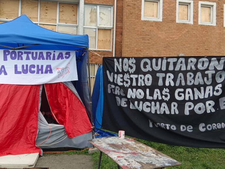 Huelga de hambre trabajadoras portuarias