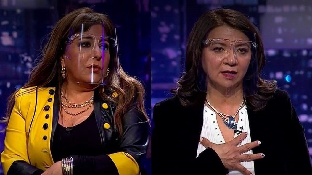 Alcaldesa Claudia Pizarro y abogada Helhue Sukni