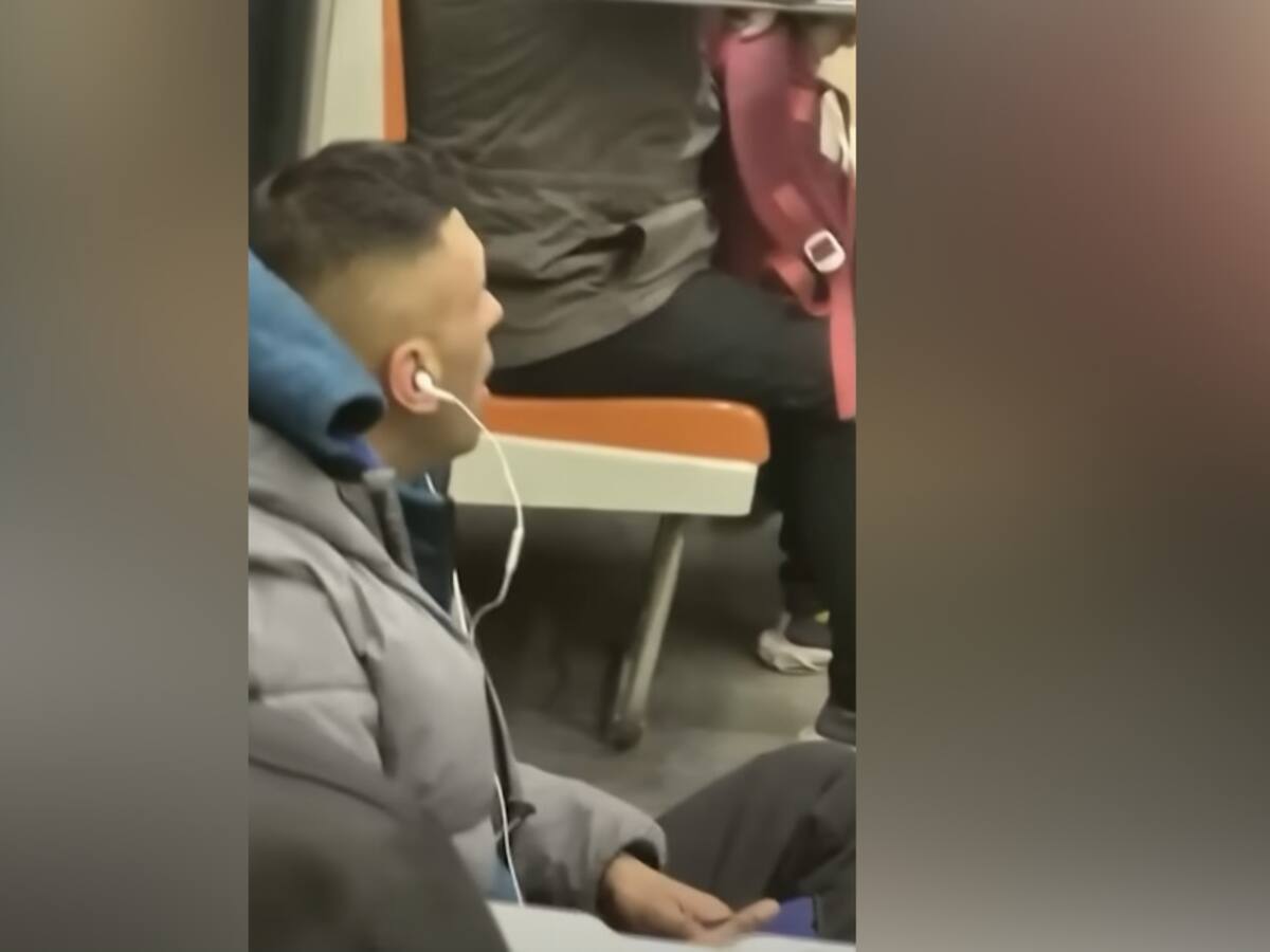 Por fumar dentro del vagón: pasajeros del Metro de Santiago protagonizan violenta pelea que tuvo el servicio suspendido 20 minutos