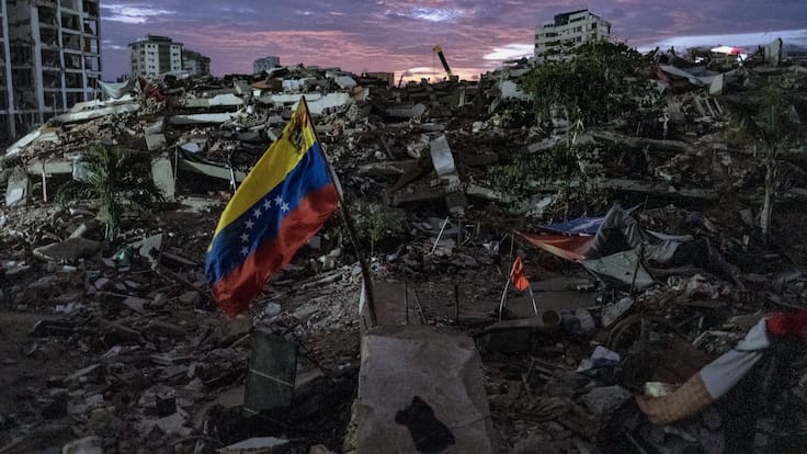 Doble terremoto en Venezuela: cifra de fallecidos supera los 5.500 a un mes de la tragedia