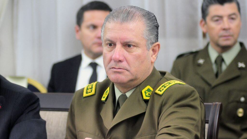 18 de mayo del 2017/SANTIAGOEl ministro del Interior Mario Fernández, preside sesión del consejo Nacional de Seguridad pública. El Generl Director de Carabineros, Bruno Villalobos, participa de la sesion.
FOTOS: SEBASTIAN BELTRAN GAETE/AGENCIAUNO