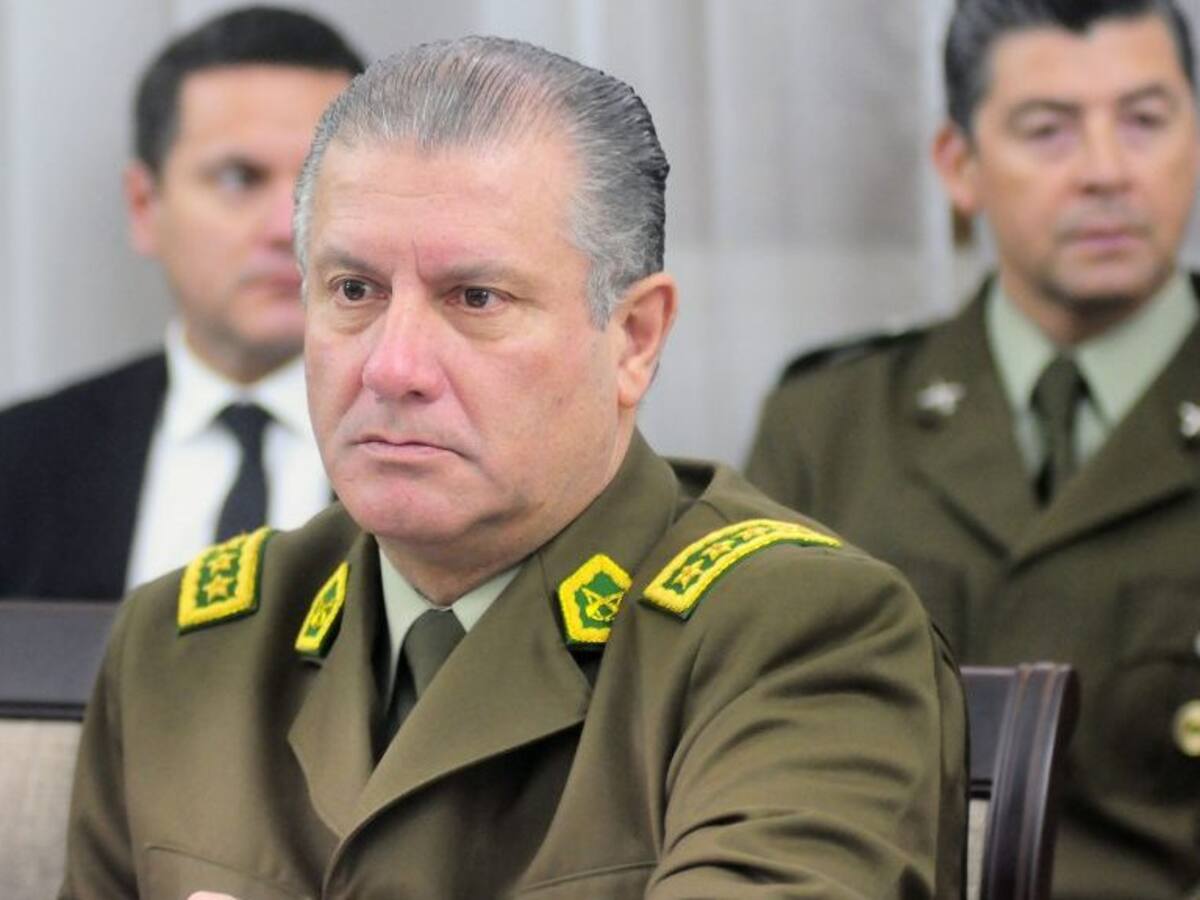 Corte de Apelaciones revocó la prisión preventiva del exgeneral de Carabineros Bruno Villalobos