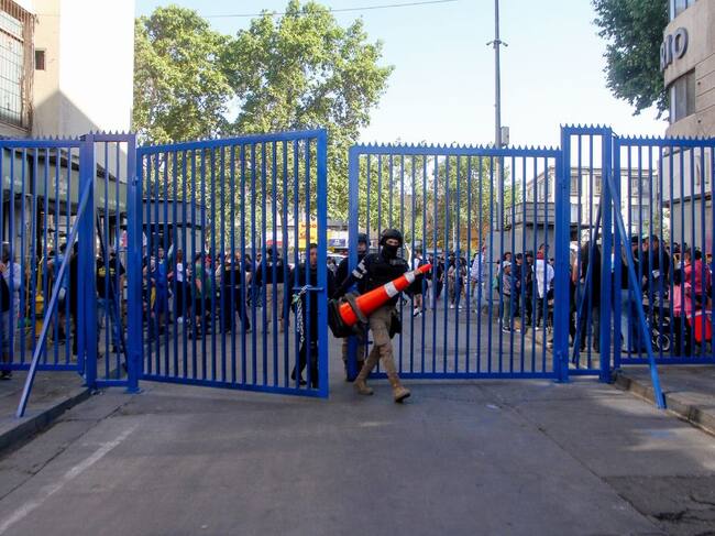 Agencia Uno | Imagen del operativo en el Barrio Meiggs